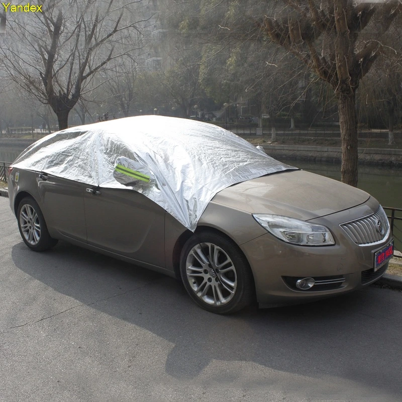 Яндекса светоотражающий анти солнцезащитный антифриз половина автомобиля Лобовое стекло автомобиля тела одежда автомобиля крышка для Buick GT XT ENCORE