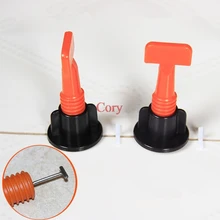 50 шт. плитка роторный выравниватель регулятор палка кирпич вспомогательный инструмент доступны быть повторно использованным настенное покрытие Плитка выравнивание