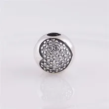 Подходит для оригинальных очаровательных браслетов из натуральной 925 пробы, серебряные подвески с зажимом Love of My Life, бусины для изготовления ювелирных изделий Berloque