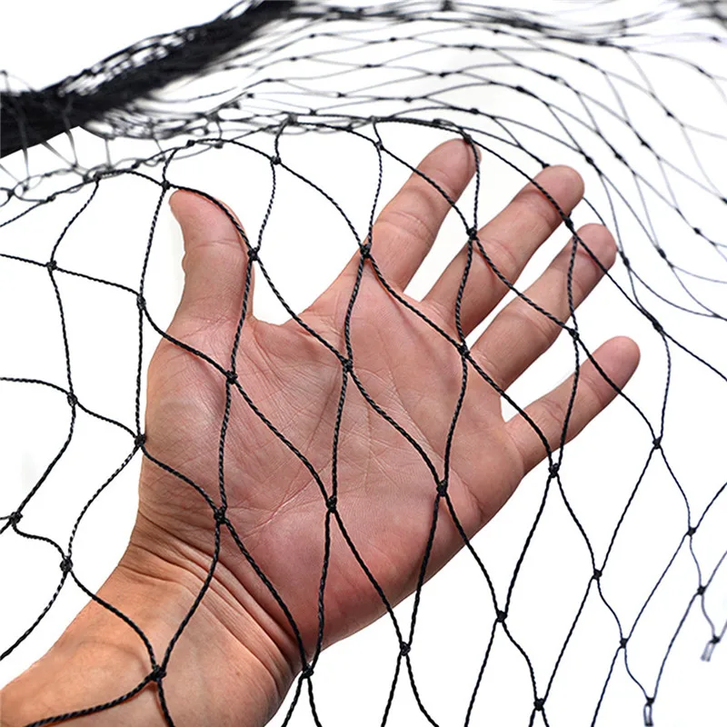 15*30M Anti Bird Net Protect Planter Mesh 100'X50' Mosquito Bug Insect Net Hunting Barrier Garden Fish Netting 2" Mesh Hole