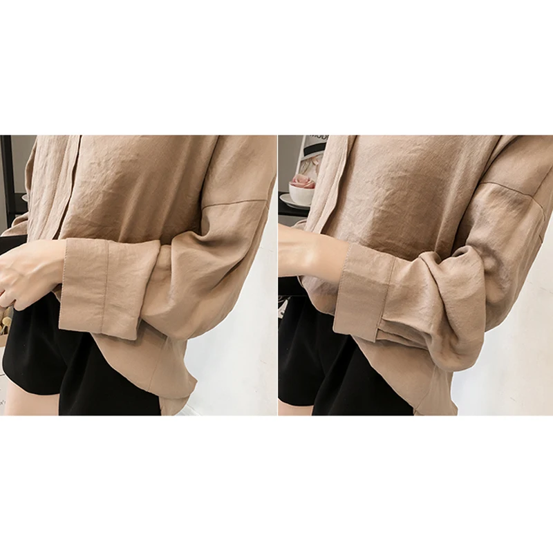 3XL 4XL плюс размер женские офисные топы женские рубашки-топы и блузки женская блузка рубашка рукавом с длинным Женские рубашки 1732 50
