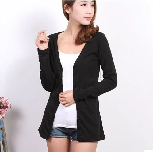 New Womens Ladies Casual Long Knitwear Cardigan Shirt Loose Coat Jacket Sweater
