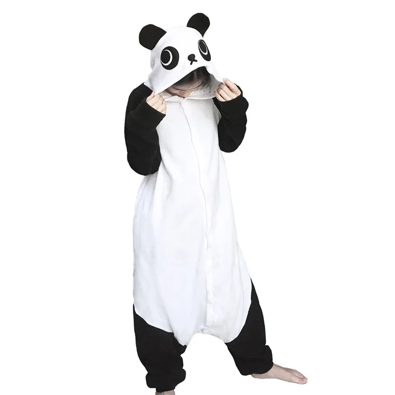 Buy Animal Costumes Panda Onesie Pajamas Cosplay Adult Pyjamas Halloween from