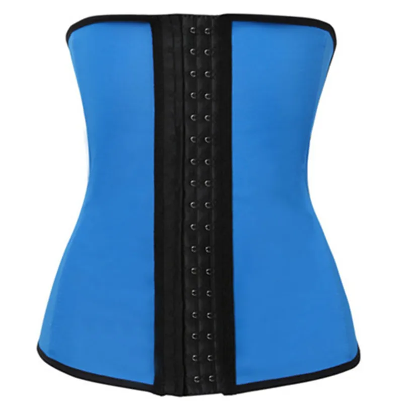 Newest instyles Plus Size Latex Waist Trainer Corsets Body Shaper 2016