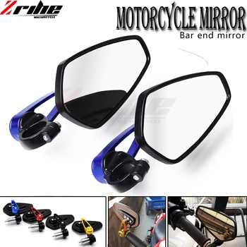 

CNC Motorcycle 7/8" 22mm Handle Bar End Rearview Mirrors Sideview Mirrors For Kawasaki Z1000 Z800 Z750 Z250 Ninja 250 300 400