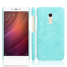 Case Для Xiaomi Redmi Note 4 Case 3D Крокодил Кожа PU Кожа PC Задняя Крышка Телефон Случаях Для Redmi Note 4 Pro Простые Case 5.5”
