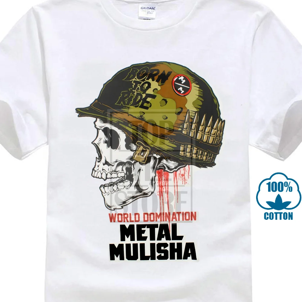 

Metal Mulisha Motocross Moto T Shirt Men'S Leisure Short Sleeve O Neck Cotton T Shirt