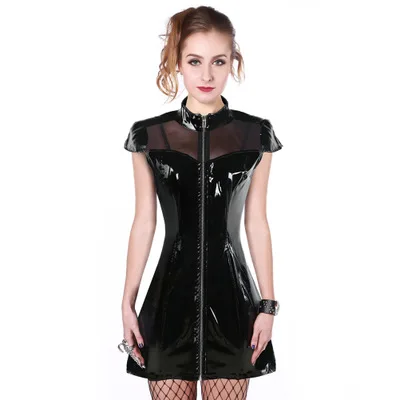 leather clubwear