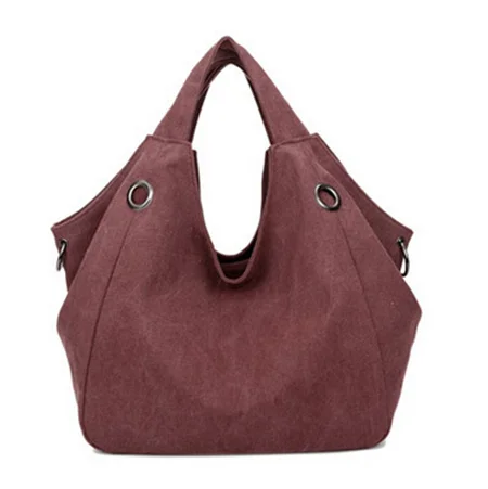 DIDABEAR новые женские холщовые сумки женские большие сумки для покупок модные сумки Bolsos Mujer Femme Sac основной для девушек путешествия - Цвет: Красный