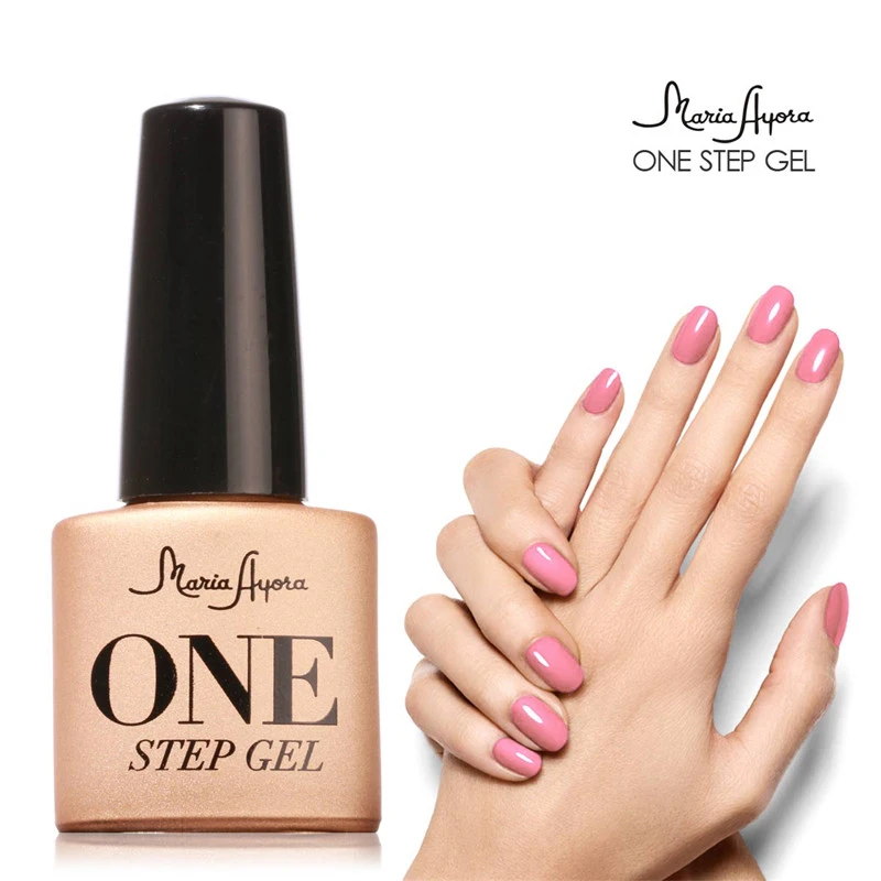 Nueva marca profesional fácil de llevar Gel de un paso de larga duración Rosa gris rojo púrpura uñas Gel polaco UV gel 7 ml Nueva marca profesional fácil de llevar Gel de un paso de larga duración Rosa gris rojo púrpura uñas Gel polaco UV gel 7 ml
