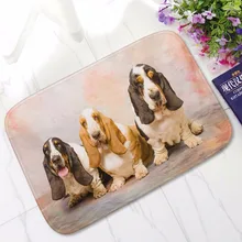 CAMMITEVER современные фланелевые коврики собака волк печать кухонные ковры Противоскользящий коврик для пола гостиная наружные коврики Животное дверной коврик