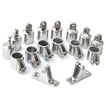 

Boat Accessories Marine 316 Stainless Steel 4-Bow Bimini Top Boat Stainless Steel Fittings Marine Hardware Set Yacht Accessori
