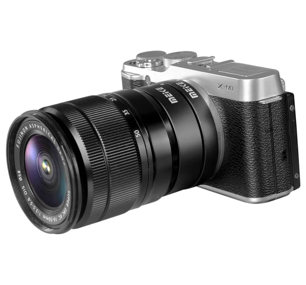 Металлический макроудлинитель Meike для FUJIFILM XPro2/XT1/XA2/XE2/XE2s/X70/XE1/X30/X70/XM1/XA1/XPro1 с