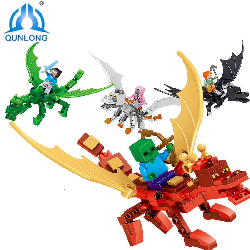 

2018 New Blocks Dragon Man Aberdeen Model Figures Building Bricks Set Toys Compatible Legoings Children Enlighten Blocks Boy Toy