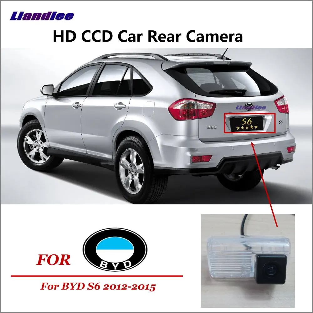 

Liandlee Car Reverse Reversing Parking Camera For BYD S6 2012-2015 / Rear View Rearview Camera Back Backup Camera
