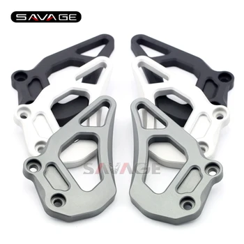 

Heel Plates Guard Protector Footrest Foot Pegs For BMW R1200GS R 1200 GS LC /Adventure 2013 2014 2015 2016 2017 2018