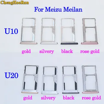 

ChengHaoRan New For Meizu Meilan u10 u20 U10 U20 SIM Card Tray Slot Holder Connector