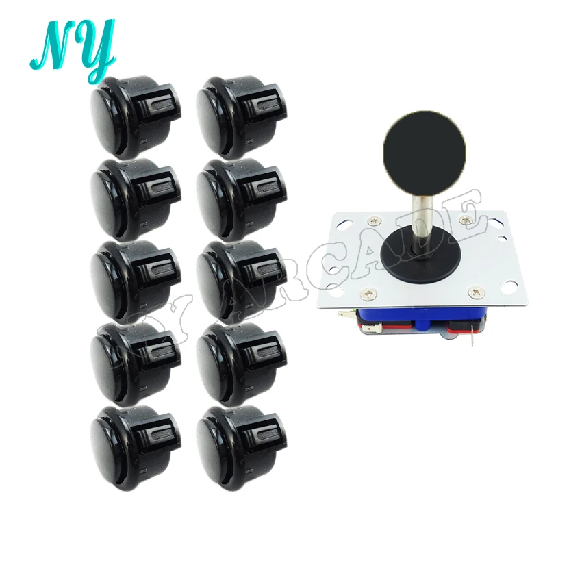 Аркадный джойстик сделай сам комплекты запчастей zippy microswitch + 10 копий Sanwa 30 мм