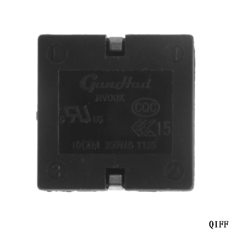 1pc Mar28 4 Position Rotary Switch OFF/Low/Medium/High For Fan Heater heating selection switch