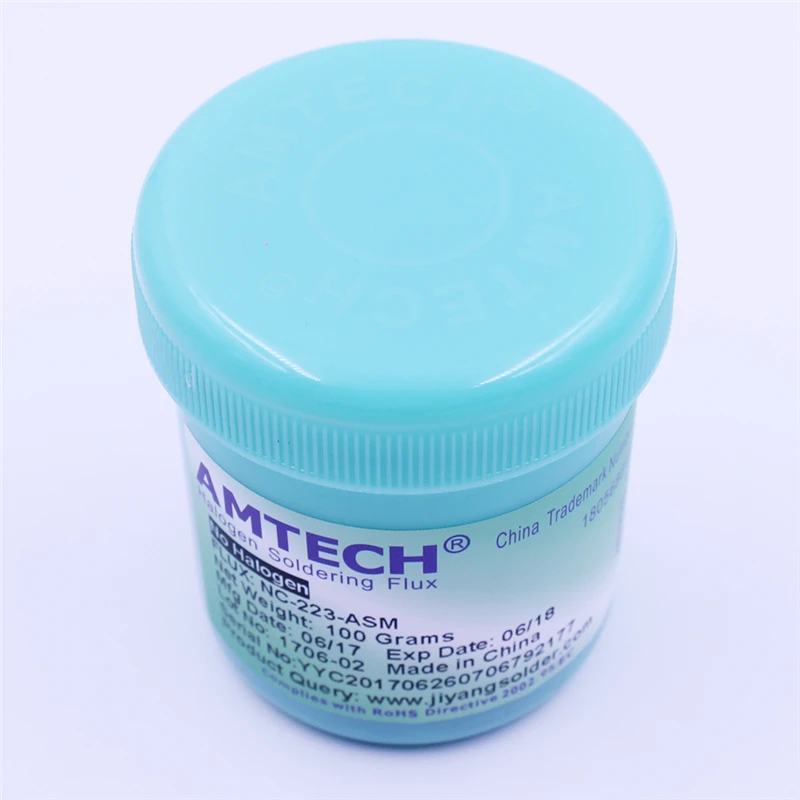 100 г AMTECH RMA-223-UV паяльная паста для SMT/SMD BGA пайки ремонт