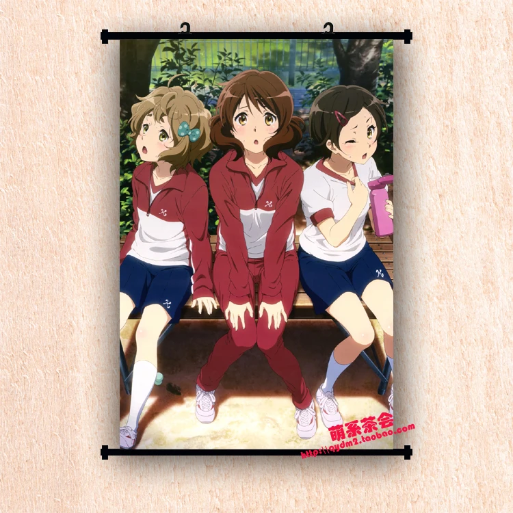 Аниме Декоративные Фотографии Hibike! Euphonium Oumae Kumiko & Katou Hazuki Kawashima Safaia домашний Декор