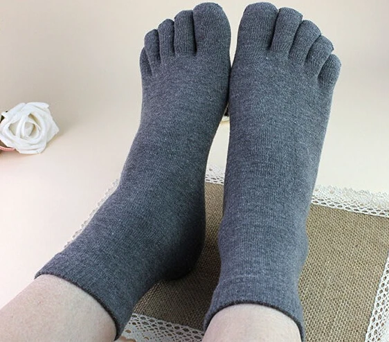 HSS бренд высокое качество мужские носки американский размер(6.5-11) весна зима ватные Пять пальцев носки чёрный носки для мужчин