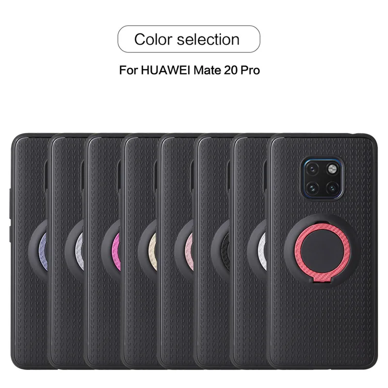 

Fashion Car Magnetic Adsorption With Ring Stand Cover Phone Case For Huawei Mate 9 10 20 P8 P9 P10 P20 P30 Pro Lite 2017 Capa