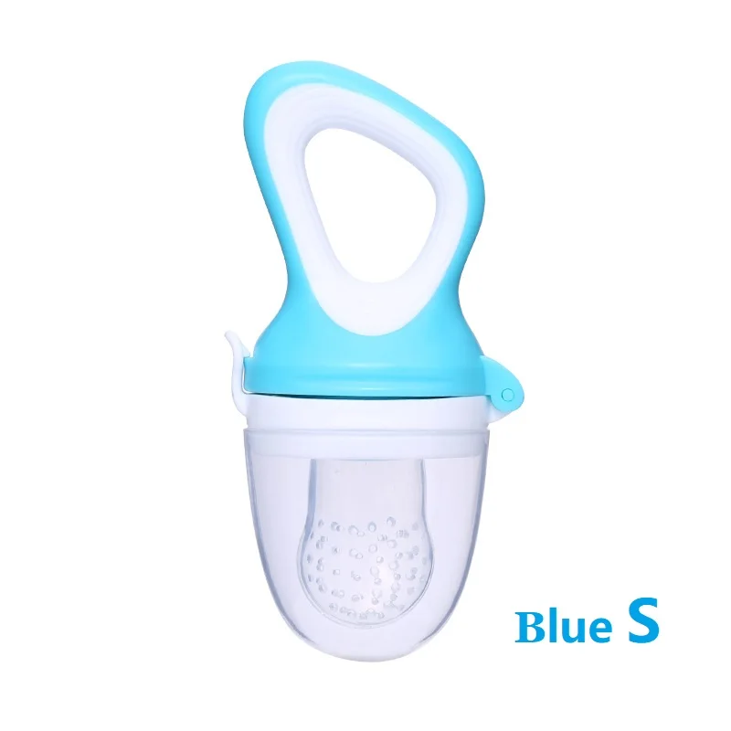 Соска-пустышка для маленьких детей, соска-пустышка для новорожденных, силиконовая соска для младенцев - Цвет: Blue S