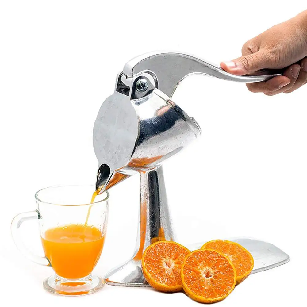 

New Durable Stainless Steel Manual Fruit Squeezer Citrus Lemon Orange Hand Press Juicer Kitchen Portable Juicer Machine Gadget T