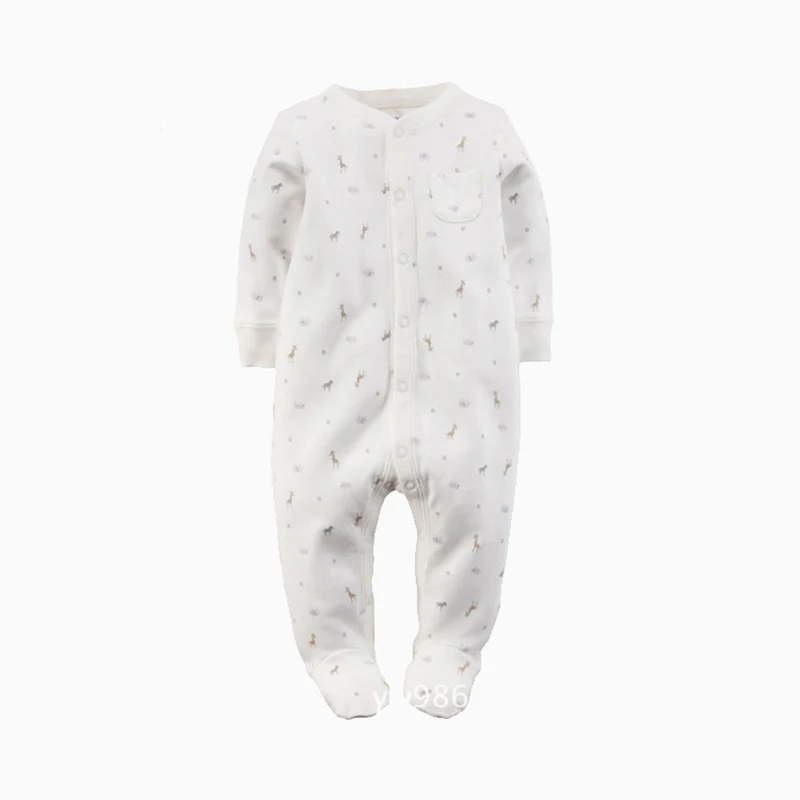 Mono De bebé recién nacido De manga larga De algodón Animal bebé niña ropa Infantil Mono De bebé recién nacido De manga larga De algodón Animal bebé niña ropa Infantil