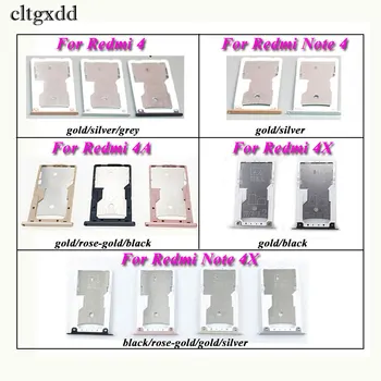 

cltgxdd Sim Card Slot Tray For Xiaomi Redmi 4 4A 4X Note 4 4X Note4 Note 4X SIM & TF Card Tray Holder Slot