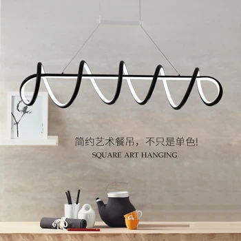 

Creative modern LED pendant lights Kitchen Acrylic+Metal suspension hanging ceiling lamp for dinning room lamparas colgantes