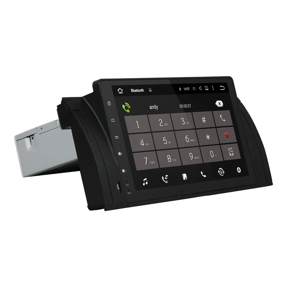 Best 1024*600 HD 9" Android 8.1 Car Radio GPS Multimedia Head Unit for BMW M5 E39 X5 E53 With 2GB RAM Bluetooth 4G WIFI Mirror-link 1