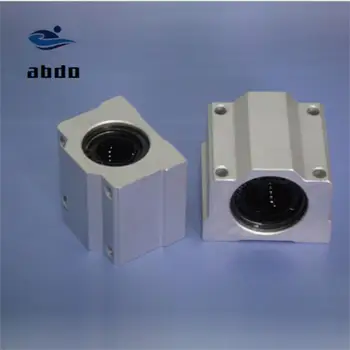 

High quality 4 pcs SC12UU SCS12UU Linear motion ball bearings slide block bushing for 12mm shaft Pillow Block with CNC Parts