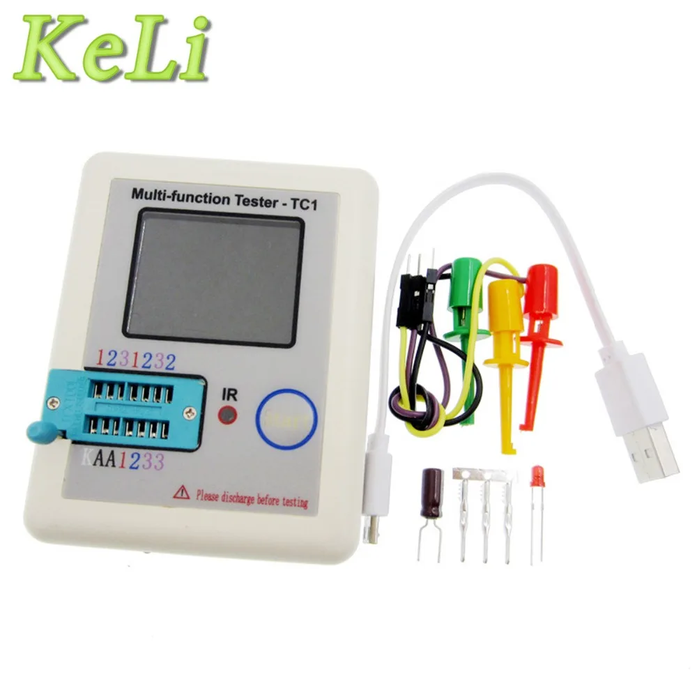 

LCR-TC1 3.5inch Colorful Display Multifunctional TFT Backlight Transistor Tester