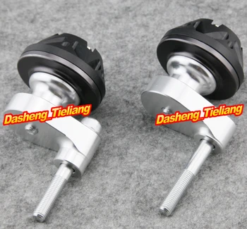 

For Suzuki 2007 2008 GSXR 1000 Motorcycle Frame Sliders Crash Pads Protector 07 08, GREY Color, Spare Parts Supplies