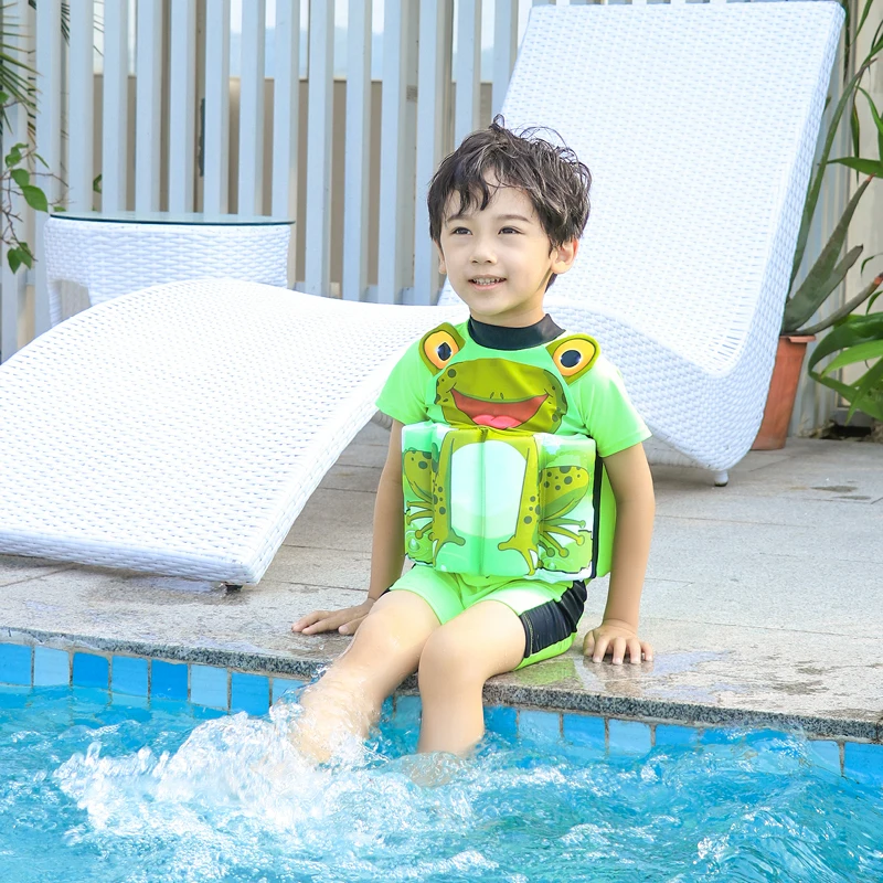 baby boy swimwear with floats