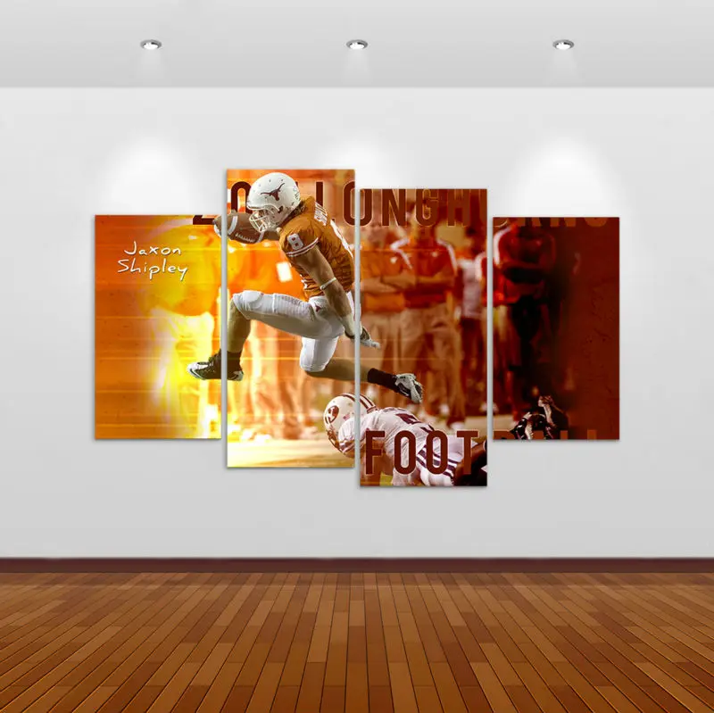 5pcs art Print football sport Painting home decor Canvas Wall Art Print