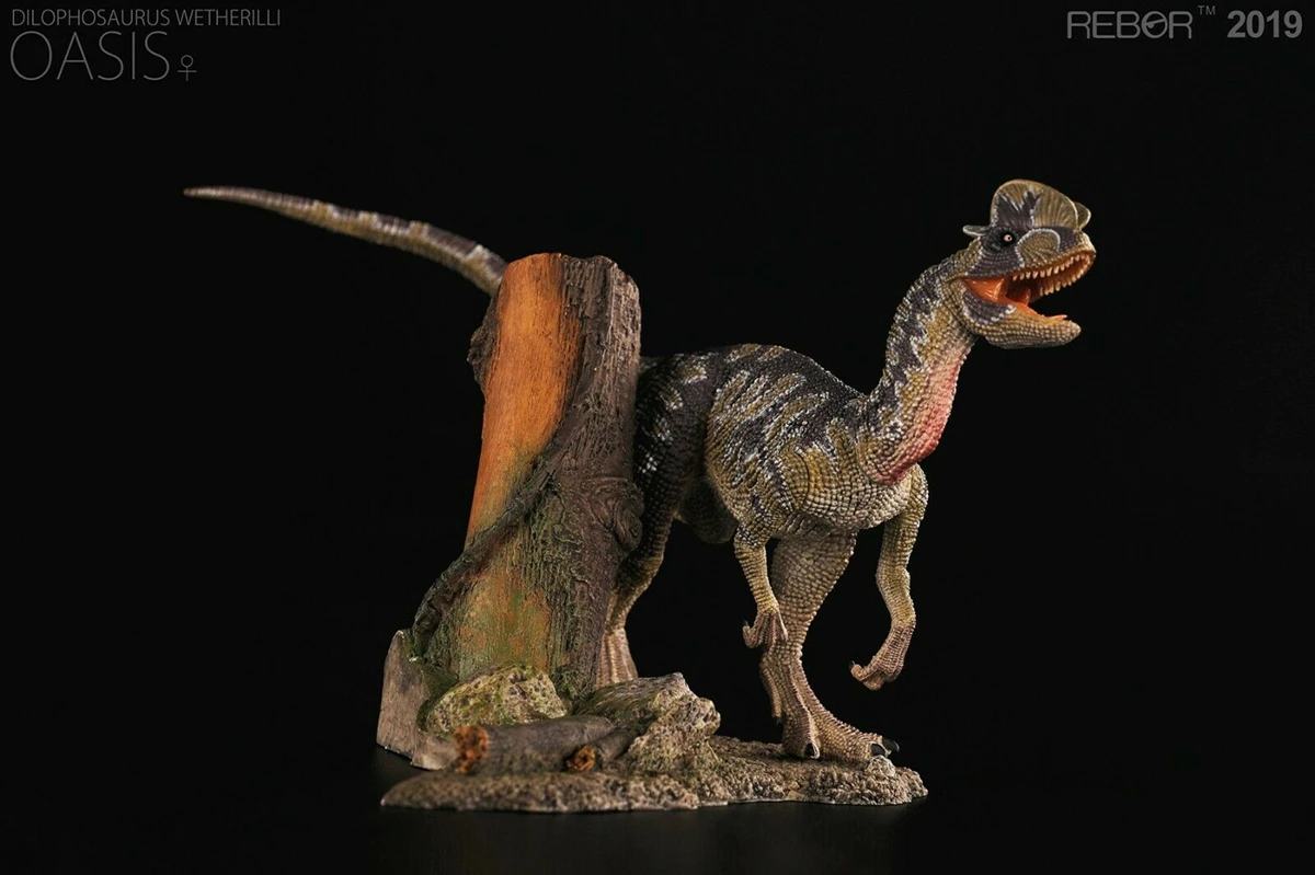 Ребор Юрского периода дилофозавр пара Dilo коллектор динозавр модель древний декор с животными игрушка подарок