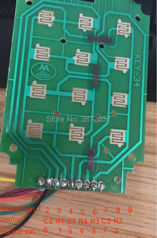 FZ0840B-3x4 Matrix keyboard module-2