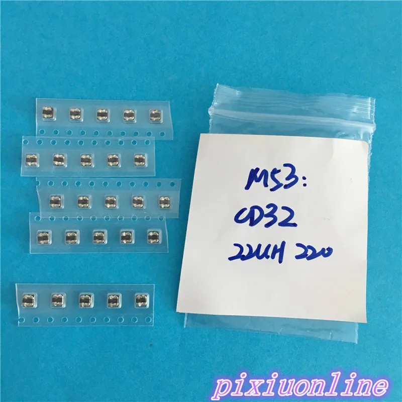 25 шт. M53Y CD32 22UH SMD силовой индуктор 220 электронных компонентов высокого качества в
