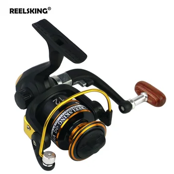 

YUMOSHI HC Series Metal Spool Spinning Fishing Reel Stand Wheel Power Knob Baitcasting Carp Bait Cast Drag Sea Line Reels Tackle