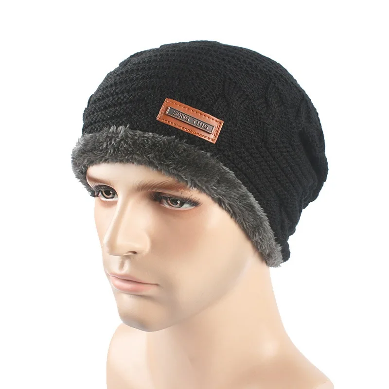 Buy Men Winter Cap Set Of Head Cap Man Keep Warm Hats
