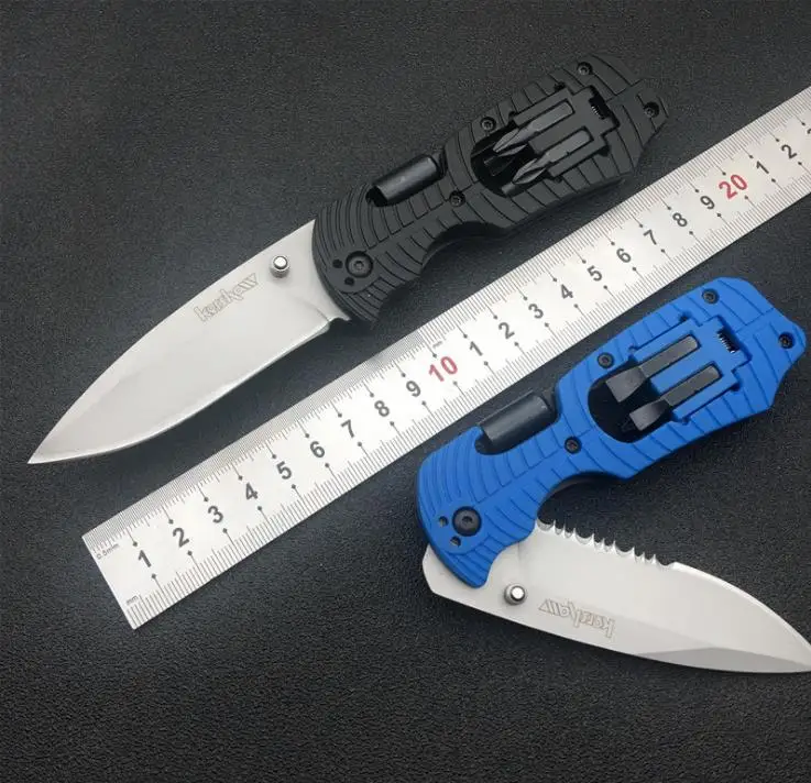 

Multi Folding Knives kershaw OEM Manufacture 8Cr13MOV Tactical Survival Knife Pocket Hunting EDC Tools Screwdriver-KS 1920
