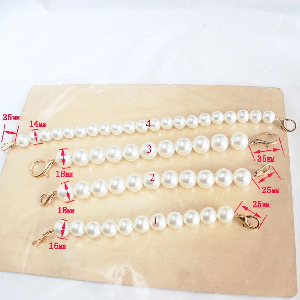 Новинка, брендовые ремешки с жемчугом для сумок, аксессуары для сумок, сумочки, ручки на ремне, милая Золотая цепочка, сумка для женщин, запчасти для сумок