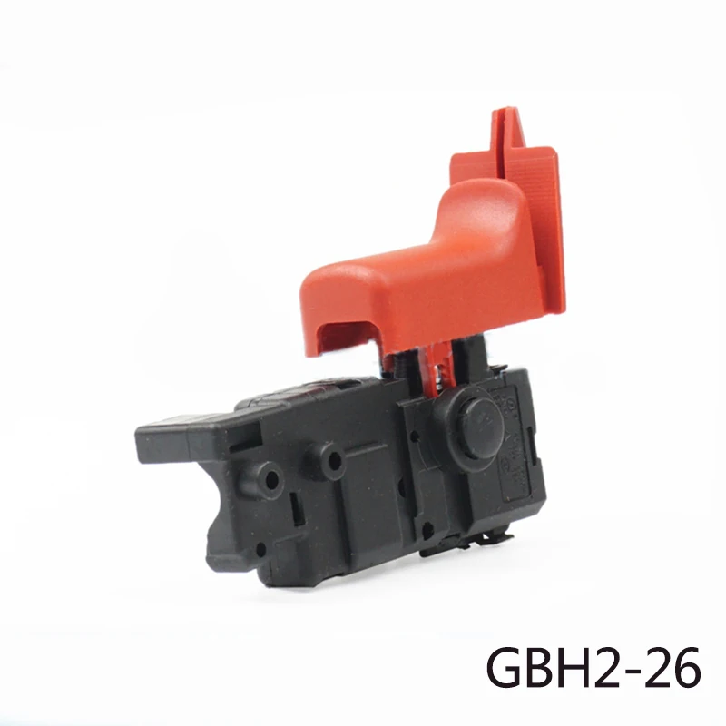 High-quality! Electric hammer Drill Switch with forward and reversal for Bosch GBH2-26,Power Tool Accessories 5pcs left hand drill bits broken bolt damaged screw extractor set power tool drilling tools for drilling reversal woodworking