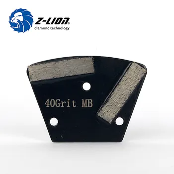 

Z-Lion Trapezoid Metal Bond Floor Grinding Disc Medium Bond Stones Polished Concrete Grinding Pads Diamond Floor Grinding Disc