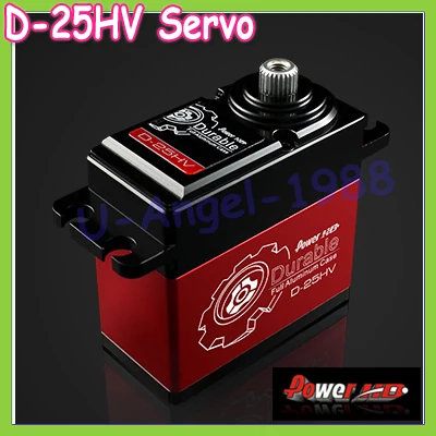 100% orginal POWER HD D-25HV High Voltage Digital Servo CNC shell +Free shipping