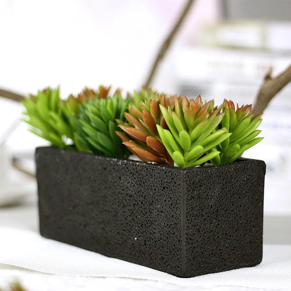 

Artifical Plastic Succulent Plant Cactus Echeveria Flower Home Office Desk Decor Gift Artificial Plants Kunstplanten C30306