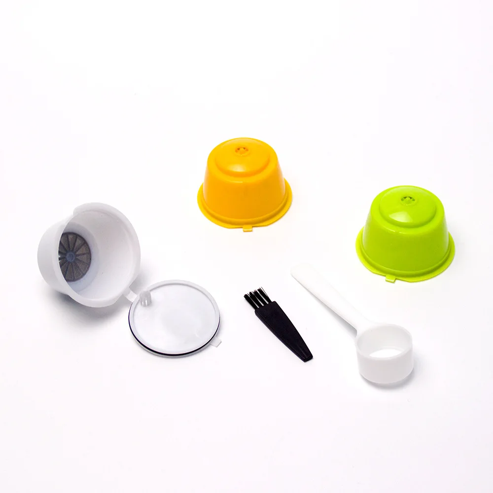 1 компл. фильтры для кофе Dolce Gusto многоразового использования капсула пластиковые